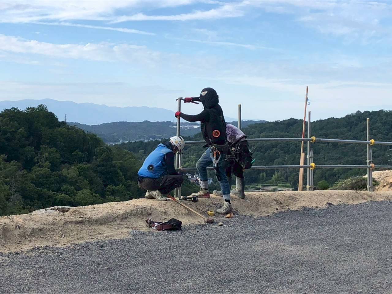 片付け・現場退社