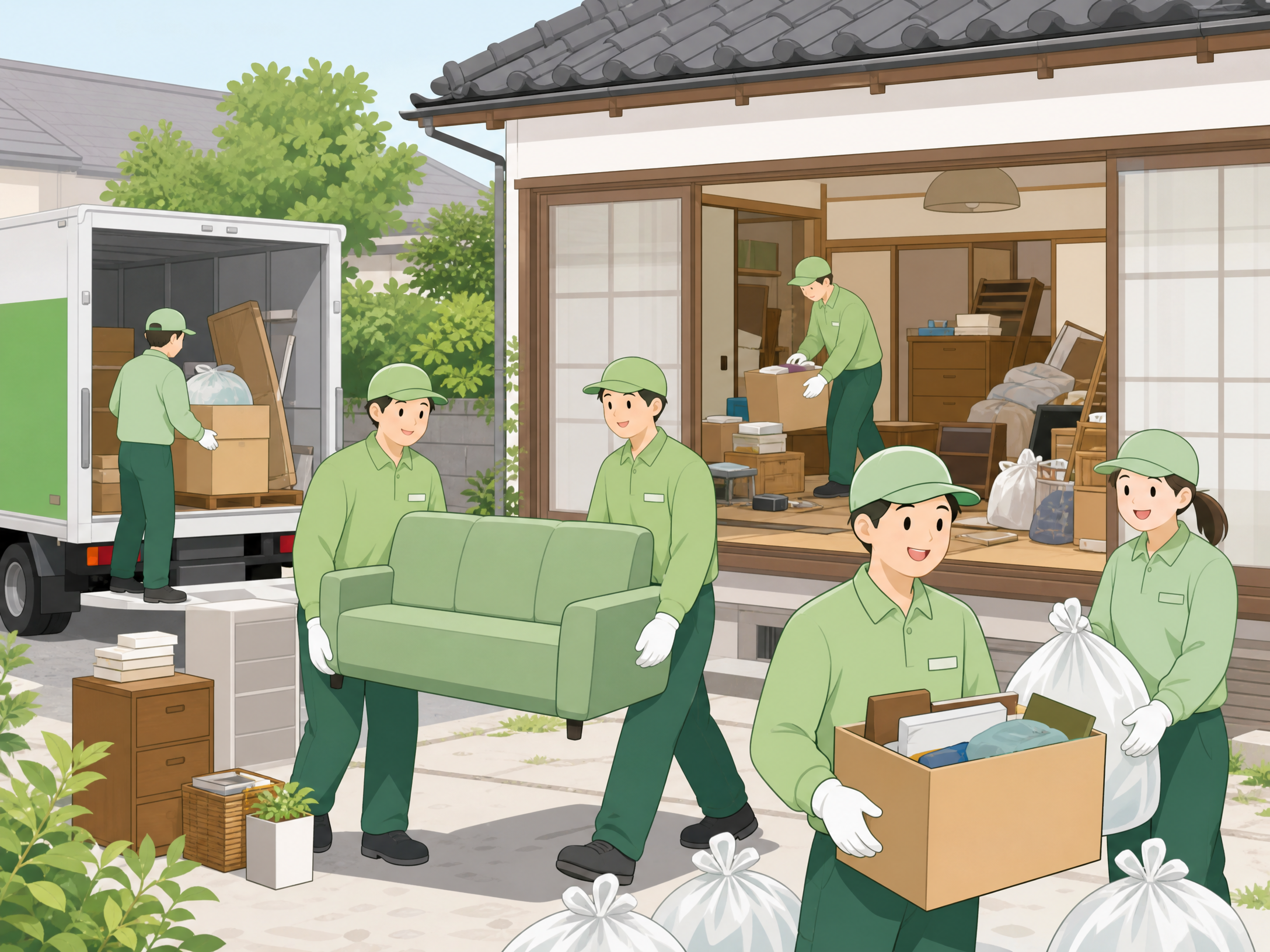 粗大ごみ・ゴミ屋敷・空き家清掃